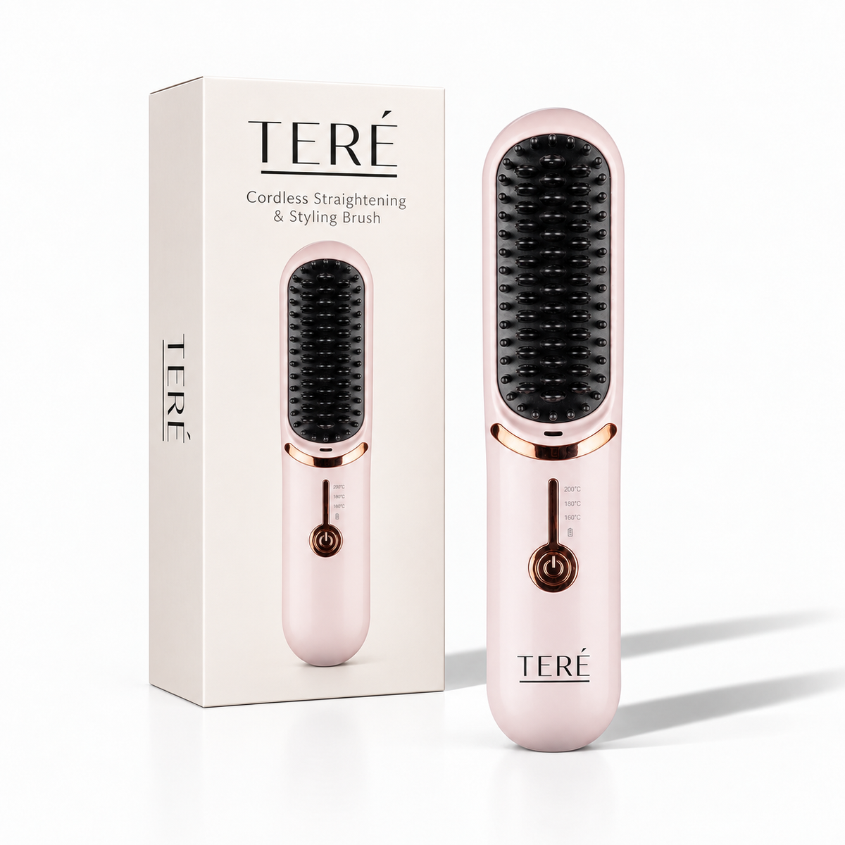 Cordless Straightening & Styling Brush
